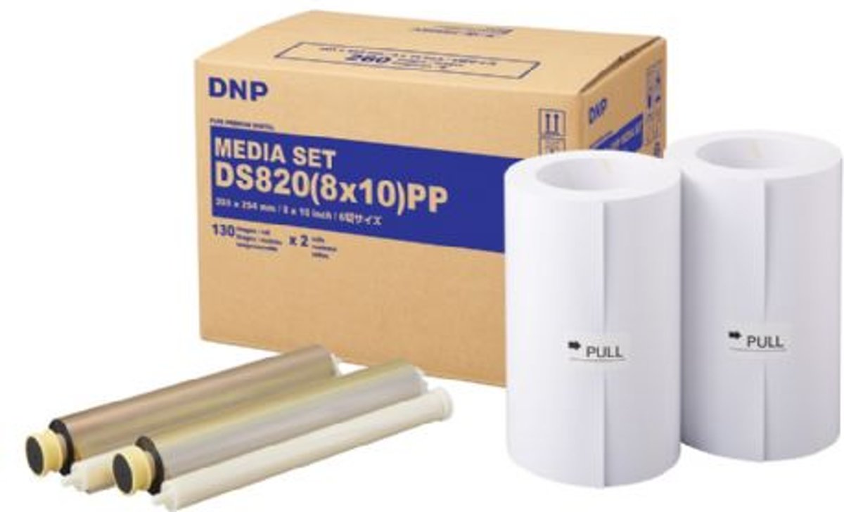 DNP Papier DM810820 Premium 2 Rol  130 St. 20x25 voor DS820